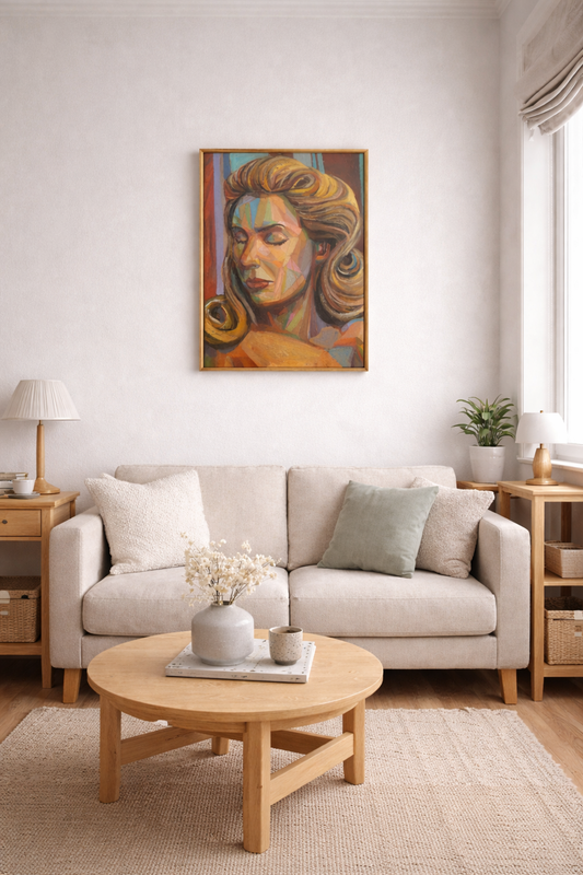 Sporadic Muse Oil Painting