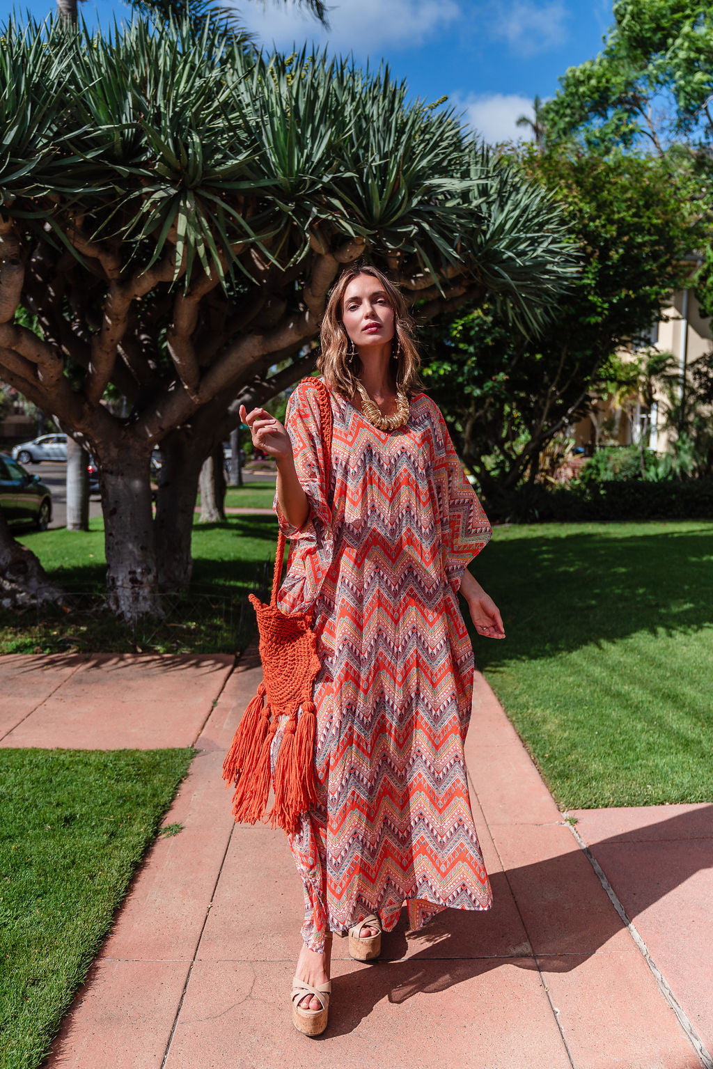 Sunset Groove Caftan