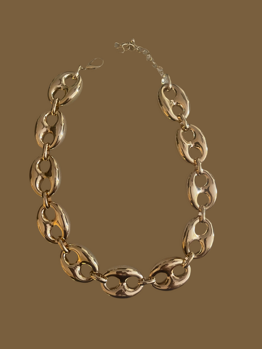 Gold Link Necklace