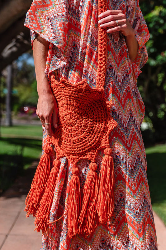 Boho Sun Bag in Autumn