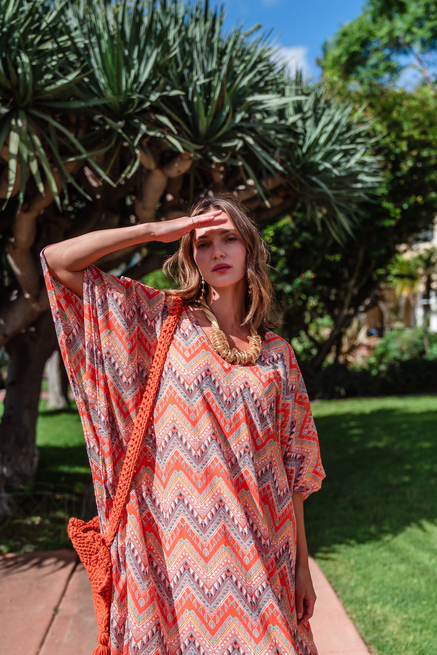 Sunset Groove Caftan