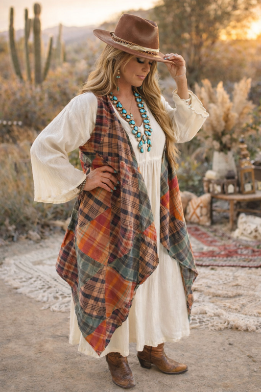 Patchwork Vest by Jaded Gypsy