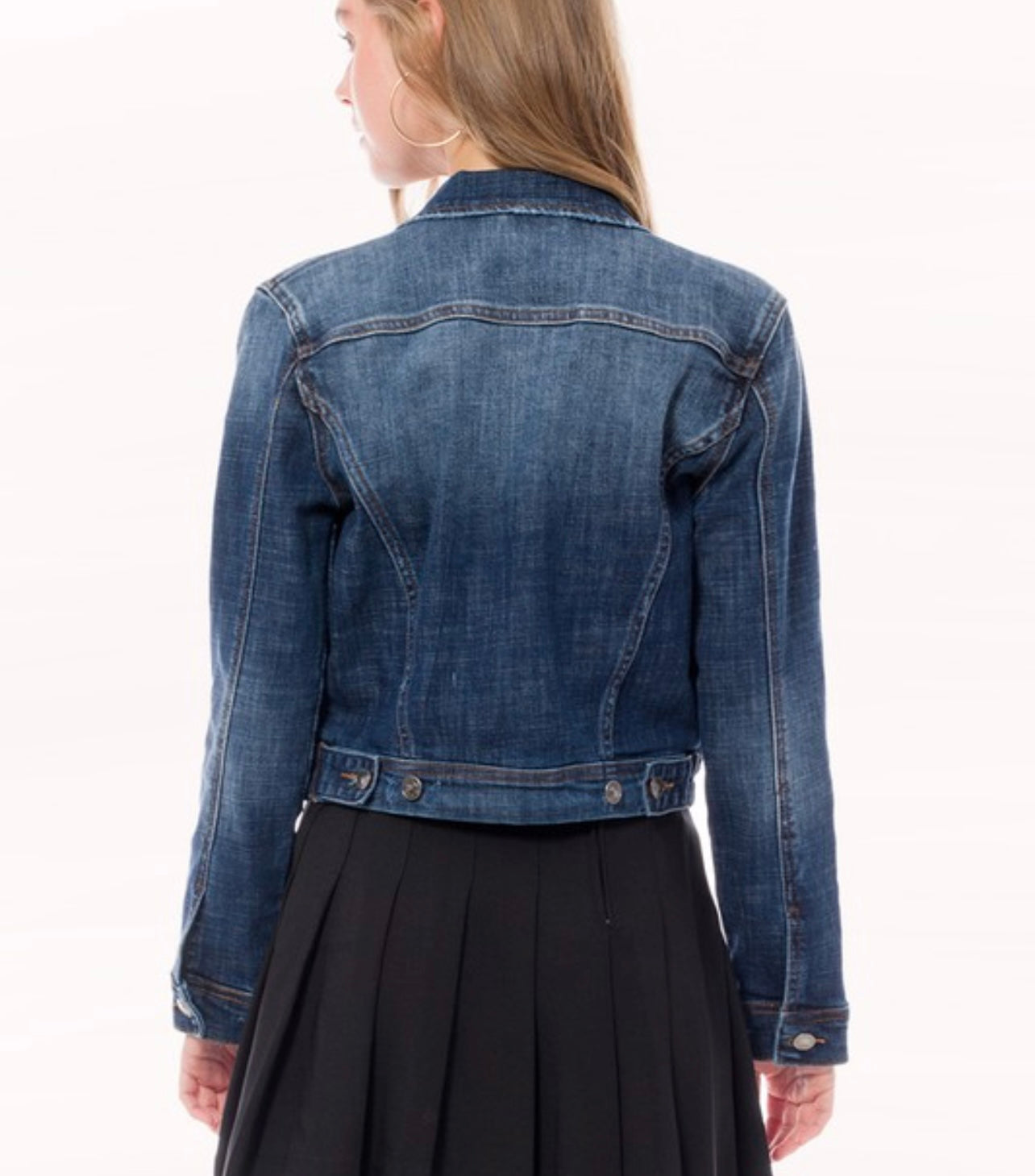 Denim Jacket in Dark Wash