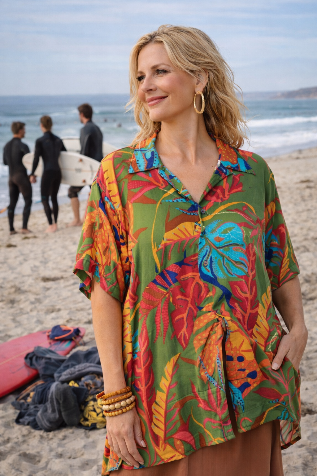 Mazatlan Button Down Shirt