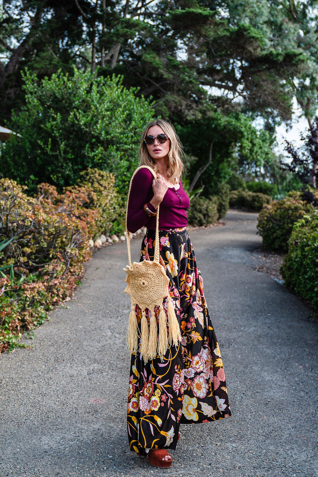 Boho Sun Bag in Butter Yellow