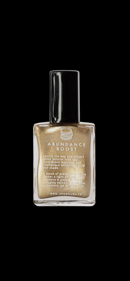 Abundance Boost Gold Tint Nail Polish