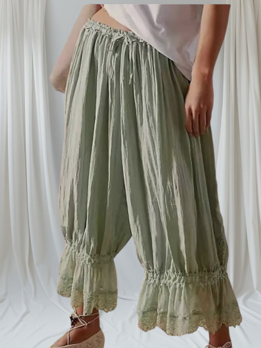 Bloomers in Green