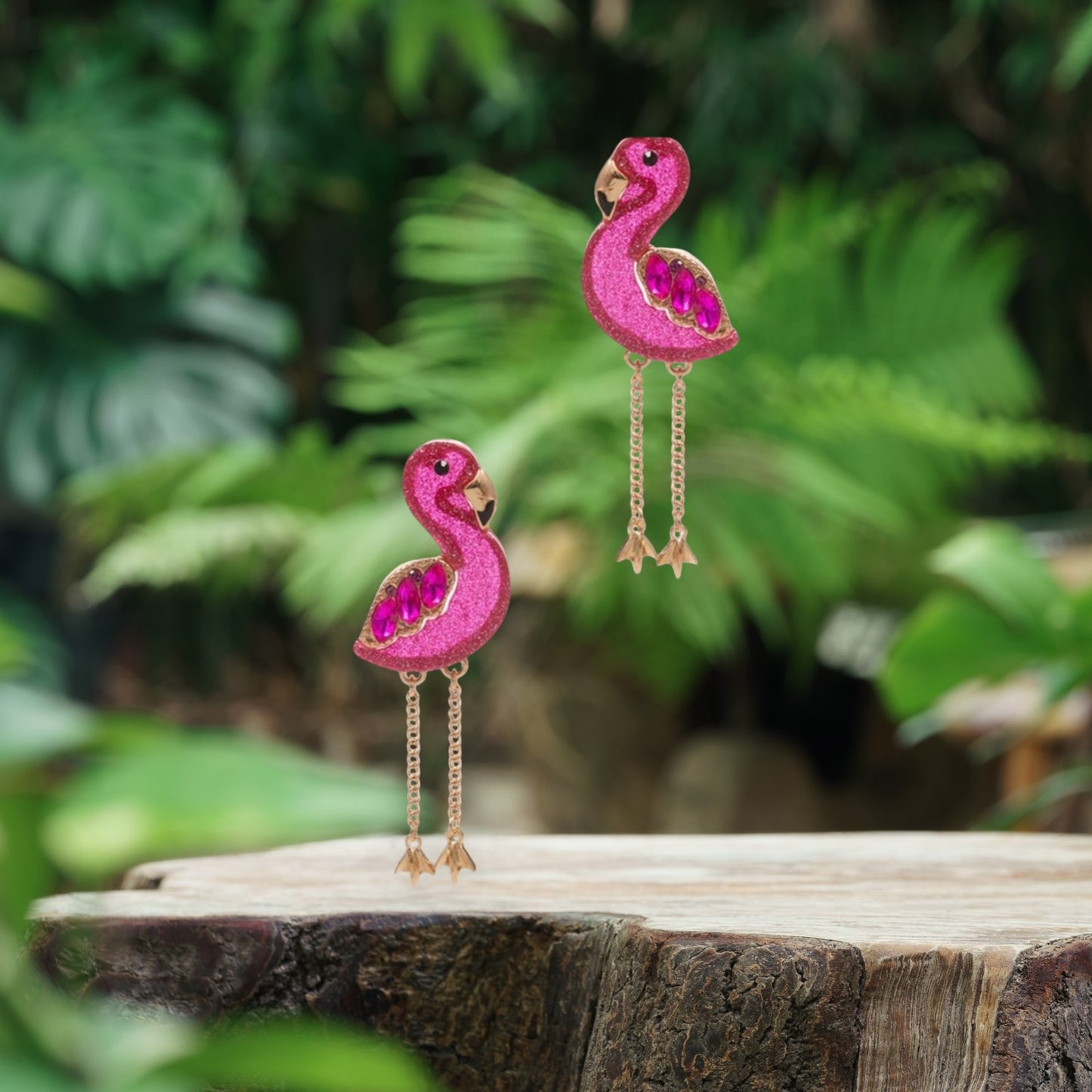 Flamingo Dancing Earrings