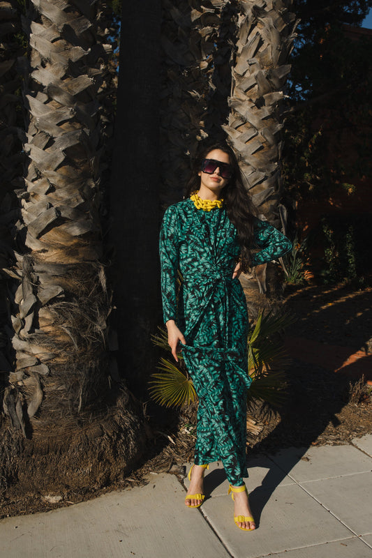 Nathaly Twist Dress in Congo