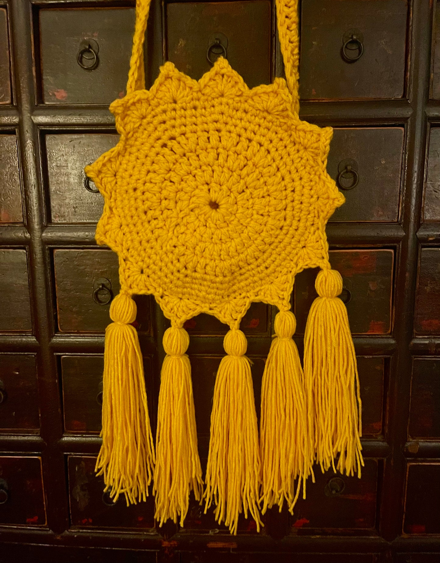 Boho Sun Bag in Mellow Yellow