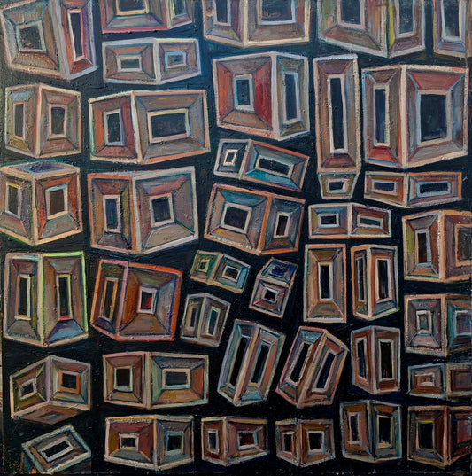 Analog Verses Oil Painting