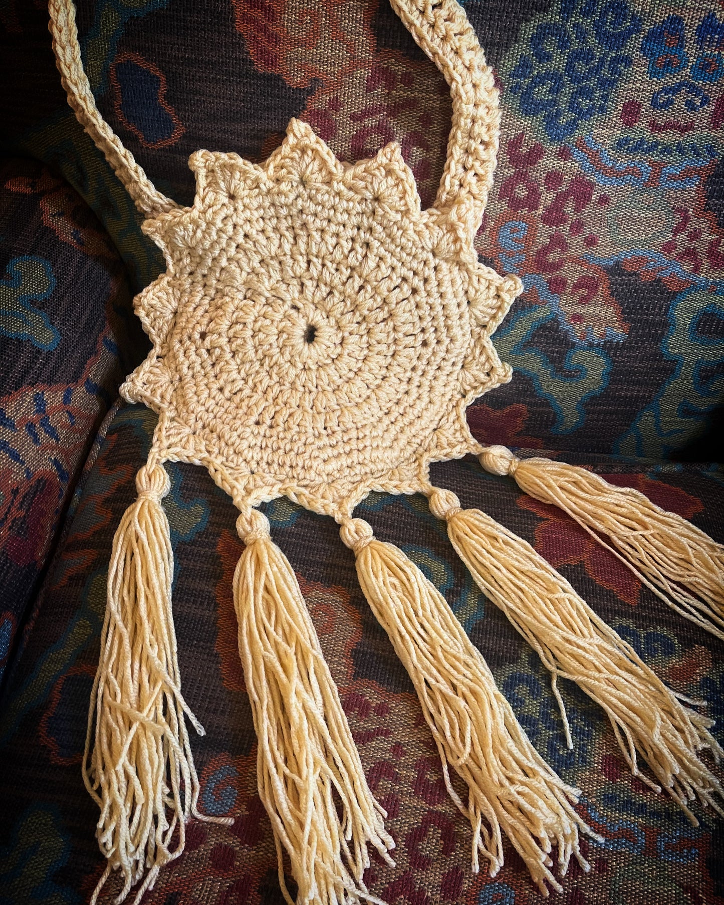 Boho Sun Bag in Butter Yellow