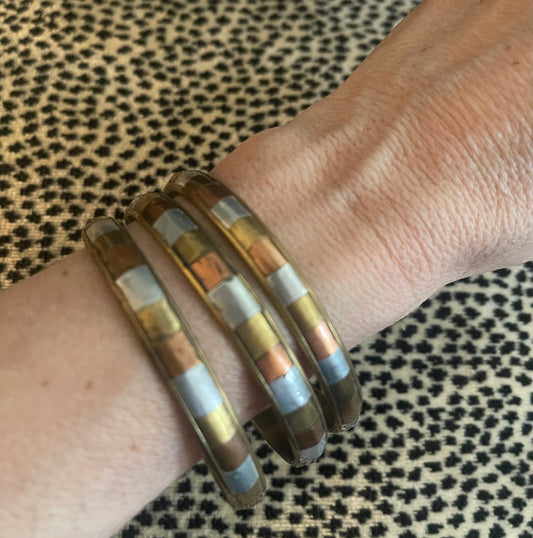 Mixed Metal Bangle