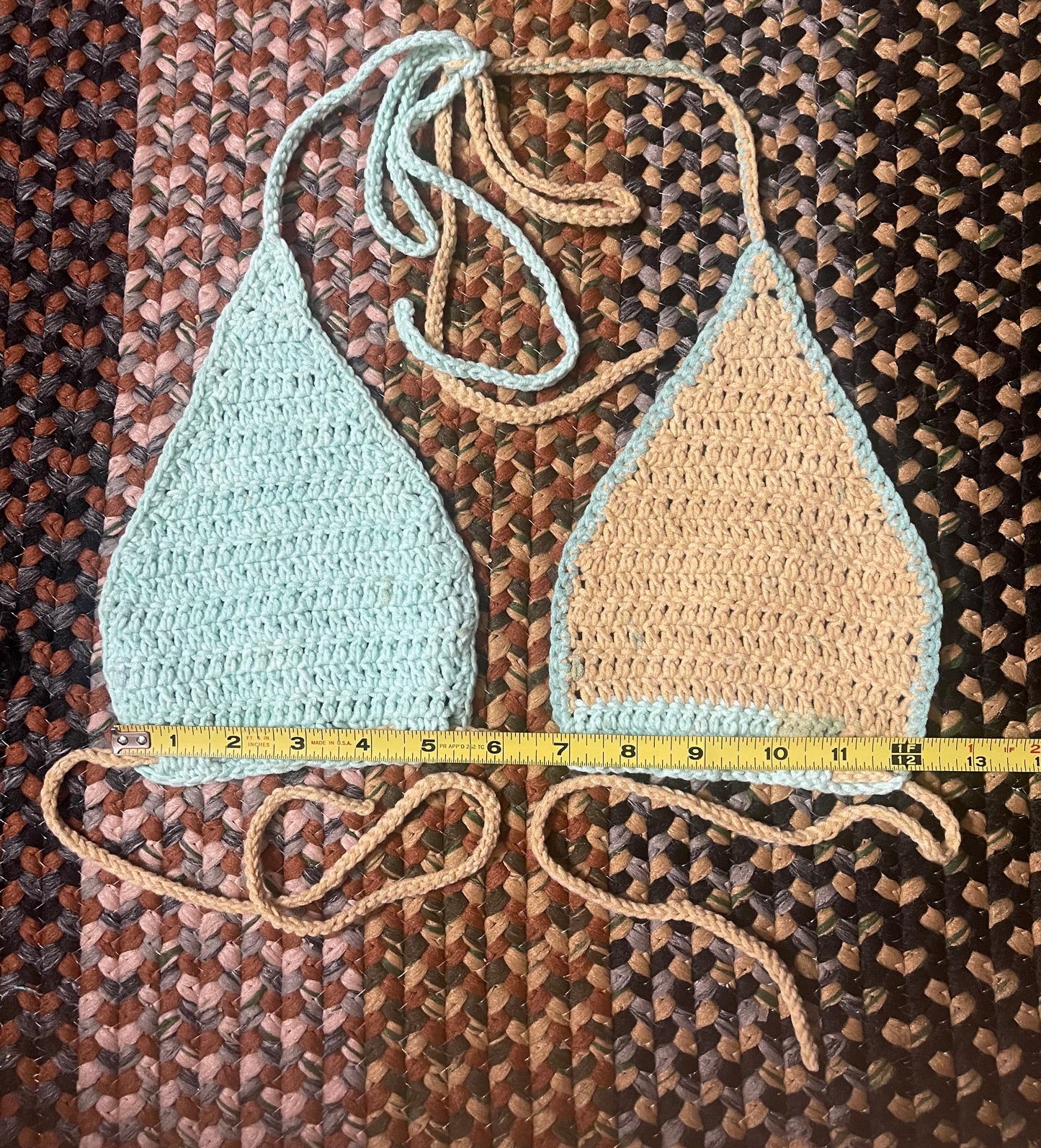 Handmade Festival Top in Color Block