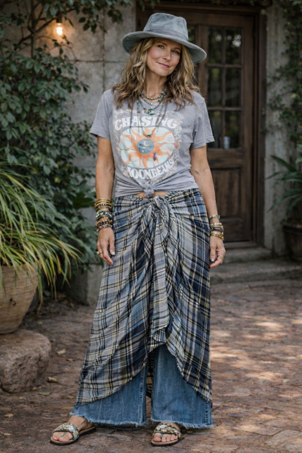 Cityscape Sarong Scarf