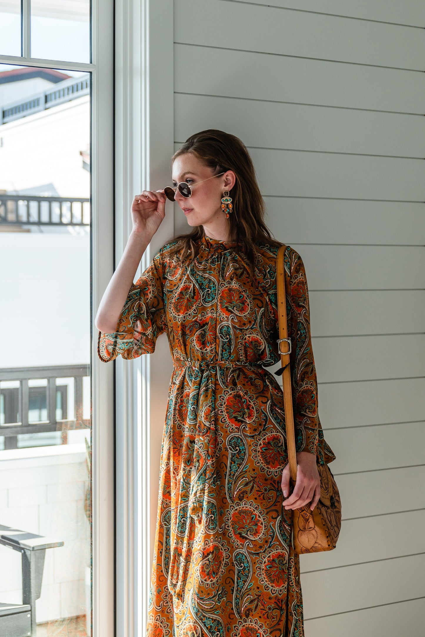 Carmel Paisley Dress