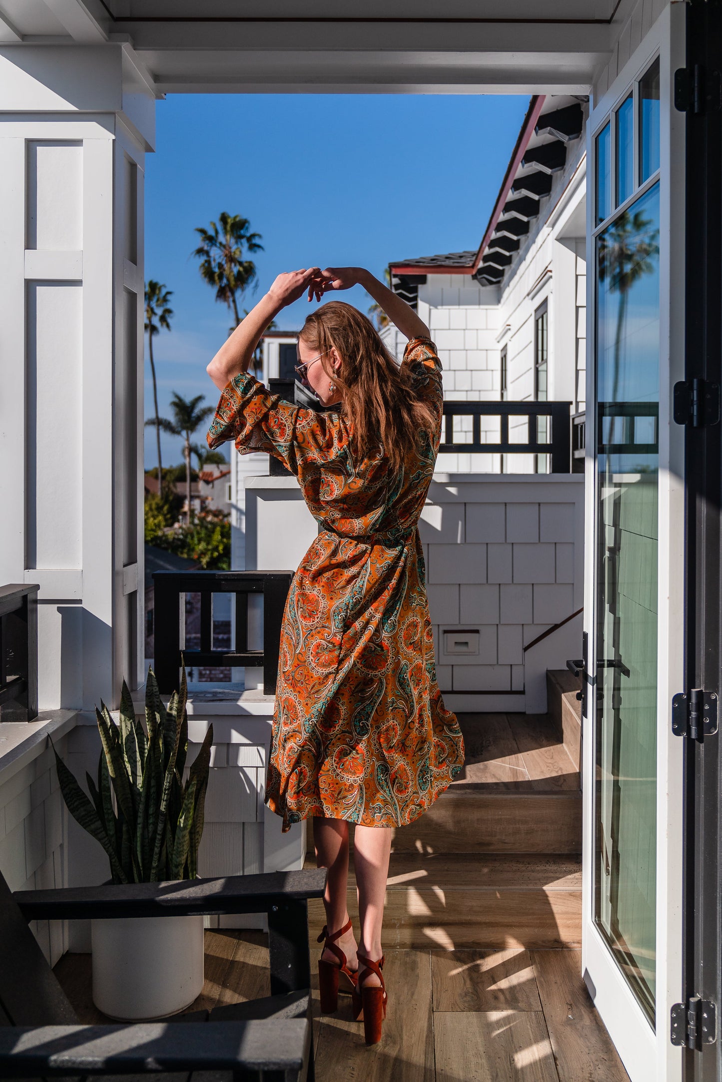 Carmel Paisley Dress