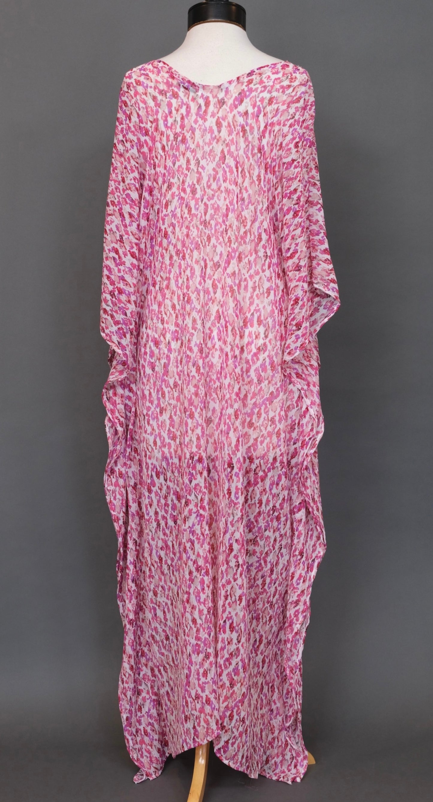 Pink Watercolor Caftan