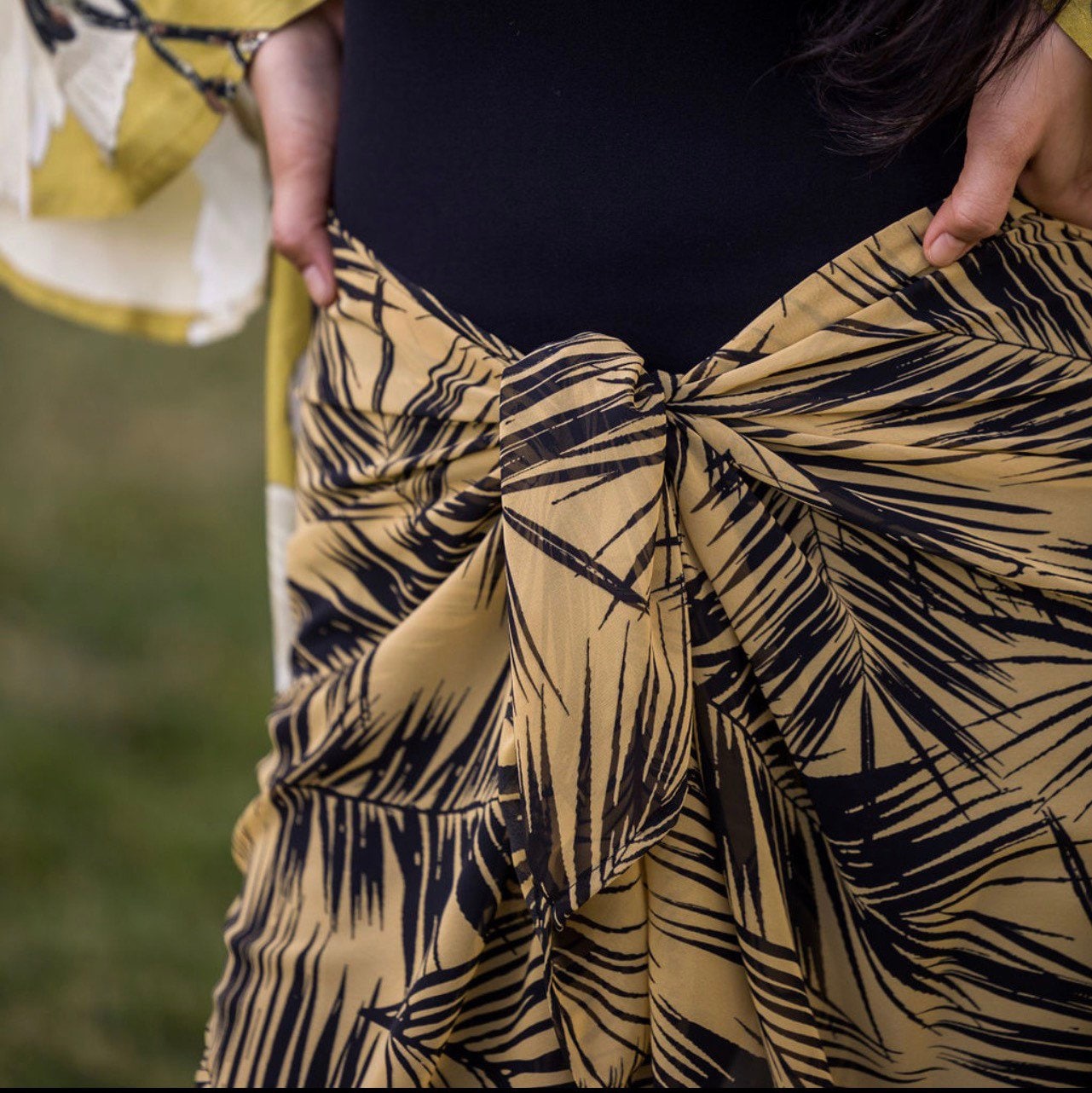 Golden Tiki Sarong Scarf