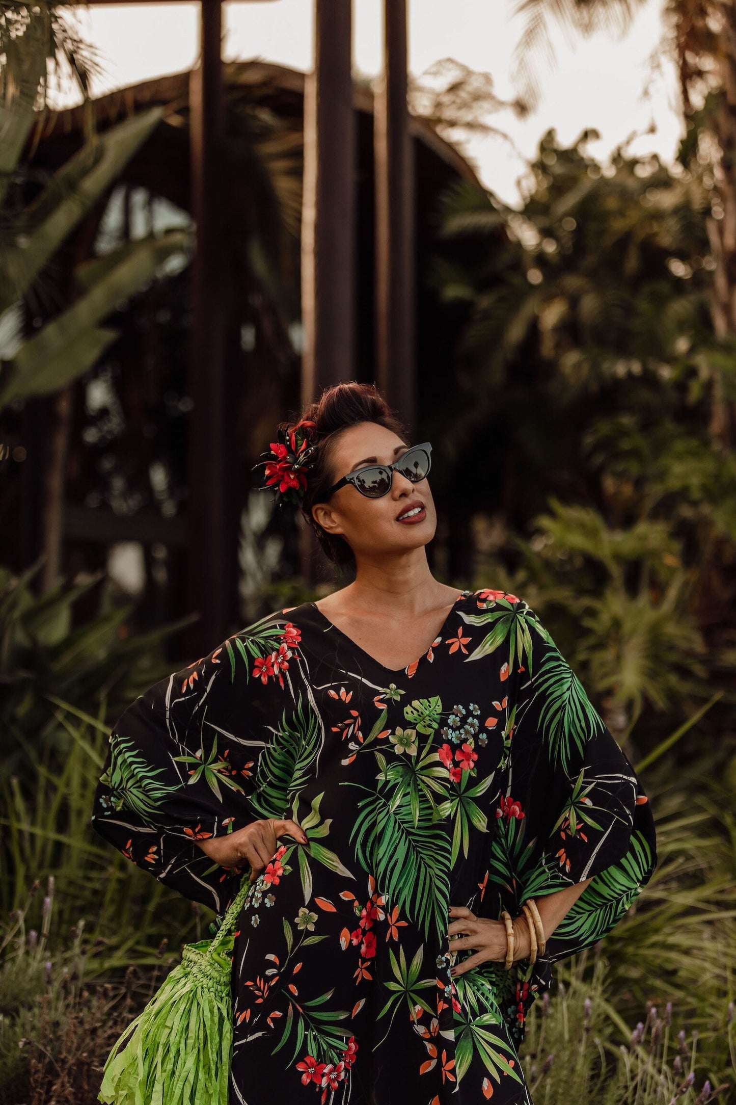 Tiki Time Caftan